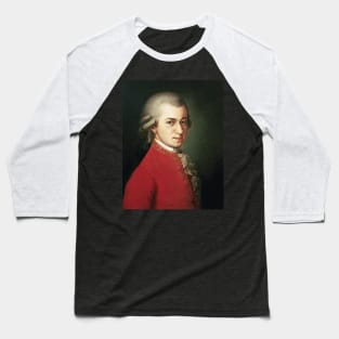 Mozart portrait by Barbara Krafft Baseball T-Shirt